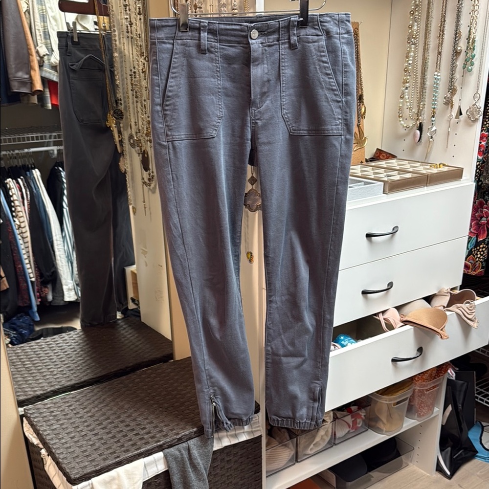 PAIGE Gray Relaxed Fit Joggers